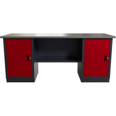 Слесарный двухтумбовый верстак IRONMEBEL worky wk-0/wk-0 1900 M-IM00195K