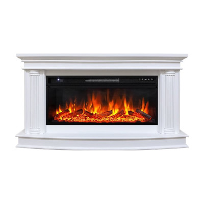 Каминокомплект Royal Flame Rome (белый) портал и очаг vision 42 log led 64949143