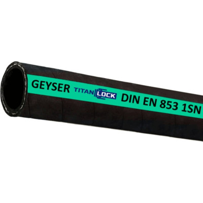 Рукав высокого давления TITAN LOCK «GEYSER» 1SN EN853, внутренний диаметр 16 мм, 50 м TLGY016-1SN_50