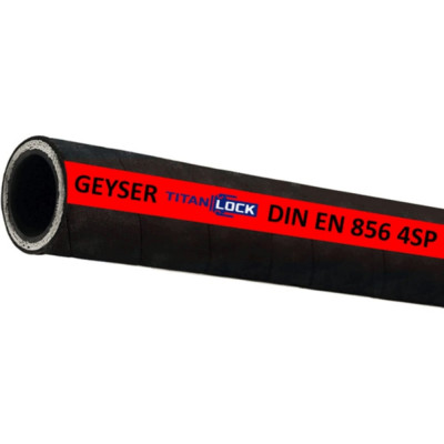 Рукав высокого давления TITAN LOCK «GEYSER» 4SP EN856, внутренний диаметр 10 мм, 30 м TLGY010-4SP_30