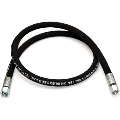 Рукав РВД HIMPT 08-2SN S19 DK М16x1.5 35МПа 1250 00008000009