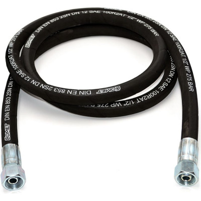 Рукав РВД HIMPT 12-2SN S27 DK М22x1.5 27.5МПа 2250 00008000061
