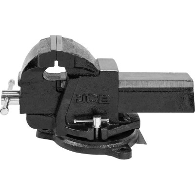 Тиски стальные поворотные с наковальней JCB 5"-125мм JCB-6540305(58990)
