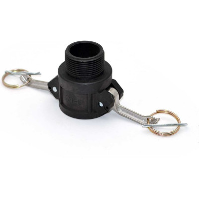 Камлок полипропиленовый HIMPT (PP) B-125 1 1/4" (32 мм) 00-00007790