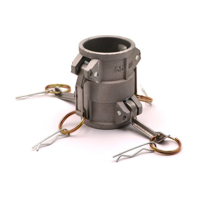 Камлок переходной алюминиевый HIMPT DD-150 (МАМА 38мм + МАМА 38мм) 1 1/2" х 1 1/2" 00-00012303