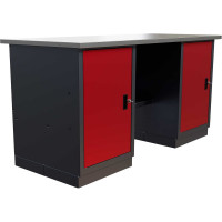 Слесарный двухтумбовый верстак IRONMEBEL worky wk-0/wk-0 1600 M-IM00183K