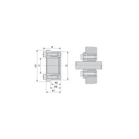 Зажимная втулка ISKRA KLBB350 PHF FX52-50x80 KLBB350-ISKRA