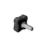 Плоская четырехлепестковая ручка KIPP K0278.3506X15