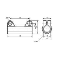Муфтовый зажим KIPP K0483.18