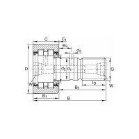 Опорный ролик ISKRA NUKR47-ISKRA