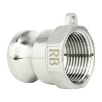 Камлок из нержавеющей стали Rusbelt A-100 1" (25 мм) 00-00028713