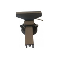 Тиски стальные поворотные Rockforce с наковальней 10" 250мм RF-6540110(60285)