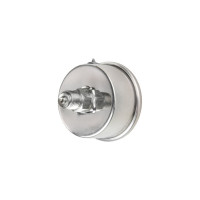 Манометр нержавеющий виброустойчивый TITAN LOCK  16/0,2 Бар, корпус 100 мм, крепление сзади 1/2" TLSPGV100B1/2