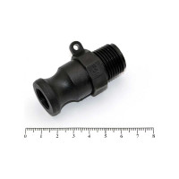 Камлок HIMPT полипропилен (PP) F-050 1/2" (13 мм) 00-00012317