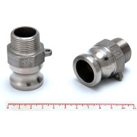 Камлок из нержавеющей стали HIMPT F-075 3/4" (20 мм) 00028007985
