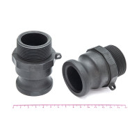 Камлок HIMPT полипропилен (PP) F-150 1 1/2" (38 мм) 00-00007815
