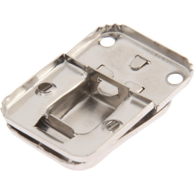 Замок-защелка на ящик ТУНДРА 27x40 мм, железный, цвет матовый никель 9259841