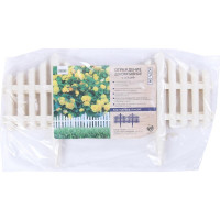 Ограждение Greengo 30x300 см, 5 секций, белое 3296968