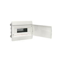 Распределительный щит EKF PROxima ЩРВ-П-12 "SlimBox" белая дверца, IP41 sb-v-12w