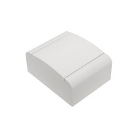 Распределительный щит EKF PROxima ЩРН-П-6 "SlimBox" белая дверца, IP41 sb-n-6w