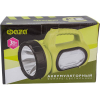 Аккумуляторный Фонарь ФАZА AccuF7-L3W/L10 - gn (зел) 5014855