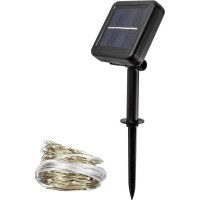 Светодиодный светильник ФАZА садовый SLR-G03-200W нить 200LED холод. бел. на солнечн. батарее 5033337