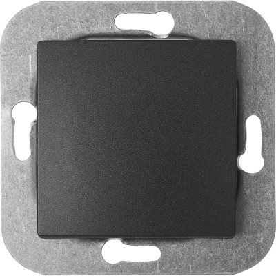 Механизм 1-клавишного выключателя Bylectrica скрытая установка 10А, серия УЮТ, С110-550 графит