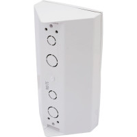 Розетка Bylectrica 2-местная, угловая открытая установка, с заземляющим контактом, со шторкой, серия УЮТ, белый, РА16-776