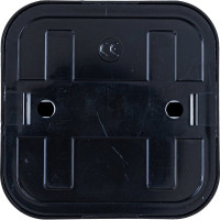 Выключатель Bylectrica 1-клавишный открытая установка, 6А проходной, серия ПРАЛЕСКА, А610-147 черный