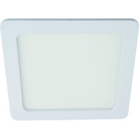 Квадратный встраиваемый даунлайт с драйвером Ecola LED downlight 6W 220V 4200K 120x120x20 DSRV60ELC
