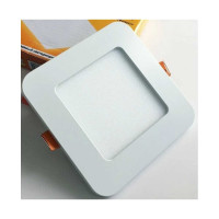 Квадратный встраиваемый даунлайт с драйвером Ecola LED downlight 6W 220V 4200K 120x120x20 DSRV60ELC