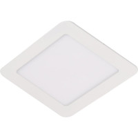 Квадратный встраиваемый даунлайт с драйвером Ecola LED downlight 18W 220V 6500K 225x225x20 DSRD18ELC