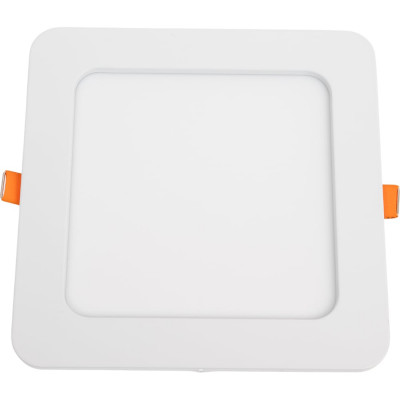 Квадратный встраиваемый даунлайт с драйвером Ecola LED downlight 12W 220V 6500K 170x170x20 DSRD12ELC