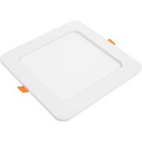 Квадратный встраиваемый даунлайт с драйвером Ecola LED downlight 12W 220V 6500K 170x170x20 DSRD12ELC