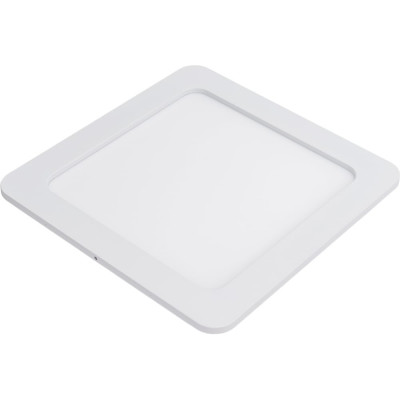 Квадратный встраиваемый даунлайт с драйвером Ecola LED downlight 15W 220V 4200K 195x195x20 DSRV15ELC