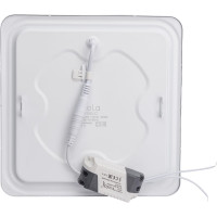 Квадратный встраиваемый даунлайт с драйвером Ecola LED downlight 15W 220V 4200K 195x195x20 DSRV15ELC