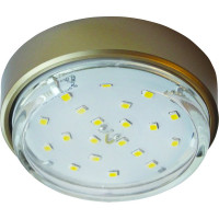 Накладной светильник Ecola GX53 DGX5318 Легкий золото 18x88 FG53FFECD