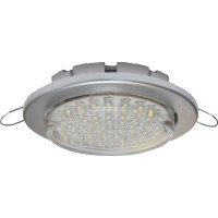 Встраиваемый светильник Ecola GX53 DGX5315 Легкий Серебро 18x100 FS53EFECD
