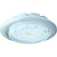 Встраиваемый светильник Ecola GX53 DGX5315 Легкий Серебро 18x100 FS53EFECD
