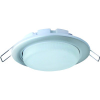Встраиваемый светильник Ecola GX53 DGX5315 Легкий Серебро 18x100 FS53EFECD