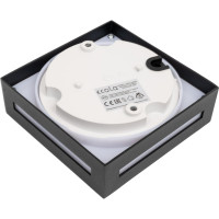 Накладной светильник Ecola LED 3082W IP65 матовый Квадрат GX53x1 Черный 136x136x55 FB53SSECH