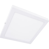Накладной квадратный даунлайт с драйвером Ecola LED downlight 24W 220V 6500K 285x285x32 DSSD24ELC