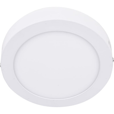 Накладной круглый даунлайт с драйвером Ecola LED downlight 12W 220V 6500K 160x32 DRSD12ELC