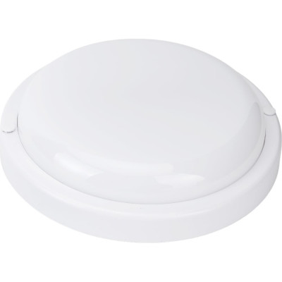 Накладной светильник Ecola LED ДПП Круг IP65 матовый белый 24W 220V 4200K 210x45 DPRV24ELC