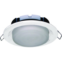 Встраиваемый светильник Ecola GX53 FT3225 глубокий легкий белый 27x109 FW5305ECB