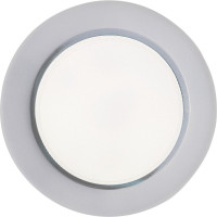 Светильник Ecola GX53 H4 5310 Glass стекло, круг хром - матовый 38x126 FL53RNECH