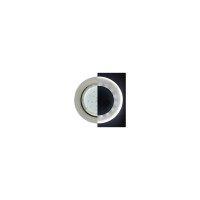 Светильник Ecola GX53 H4 LD5310 Glass стекло, круг, подсветка хром - матовый 38x126 SL53RNECH