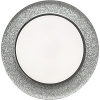 Светильник Ecola GX53 H4 LD5310 Glass стекло, круг, подсветка хром - серебряный блеск 38x126 SS53RNECH