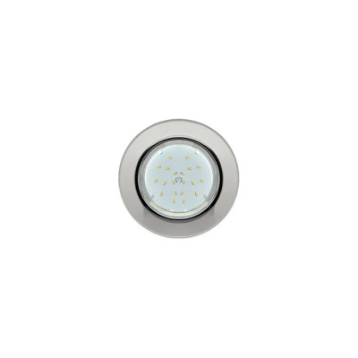 Светильник Ecola GX53 H4 LD5310 Glass стекло, круг, подсветка хром - хром зеркальный 38x126 SM53RNECH