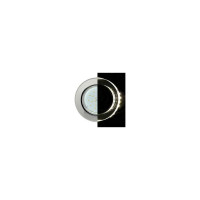 Светильник Ecola GX53 H4 LD5310 Glass стекло, круг, подсветка хром - хром зеркальный 38x126 SM53RNECH